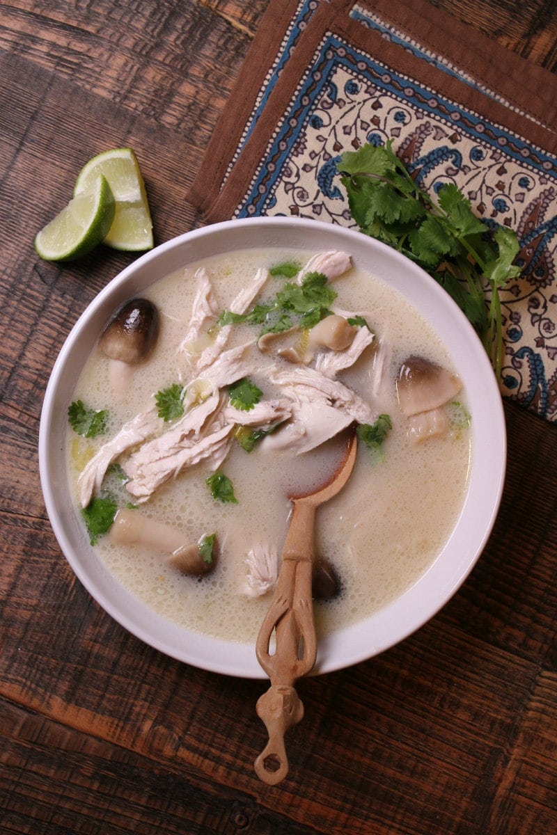 Thai Coconut Chicken Soup