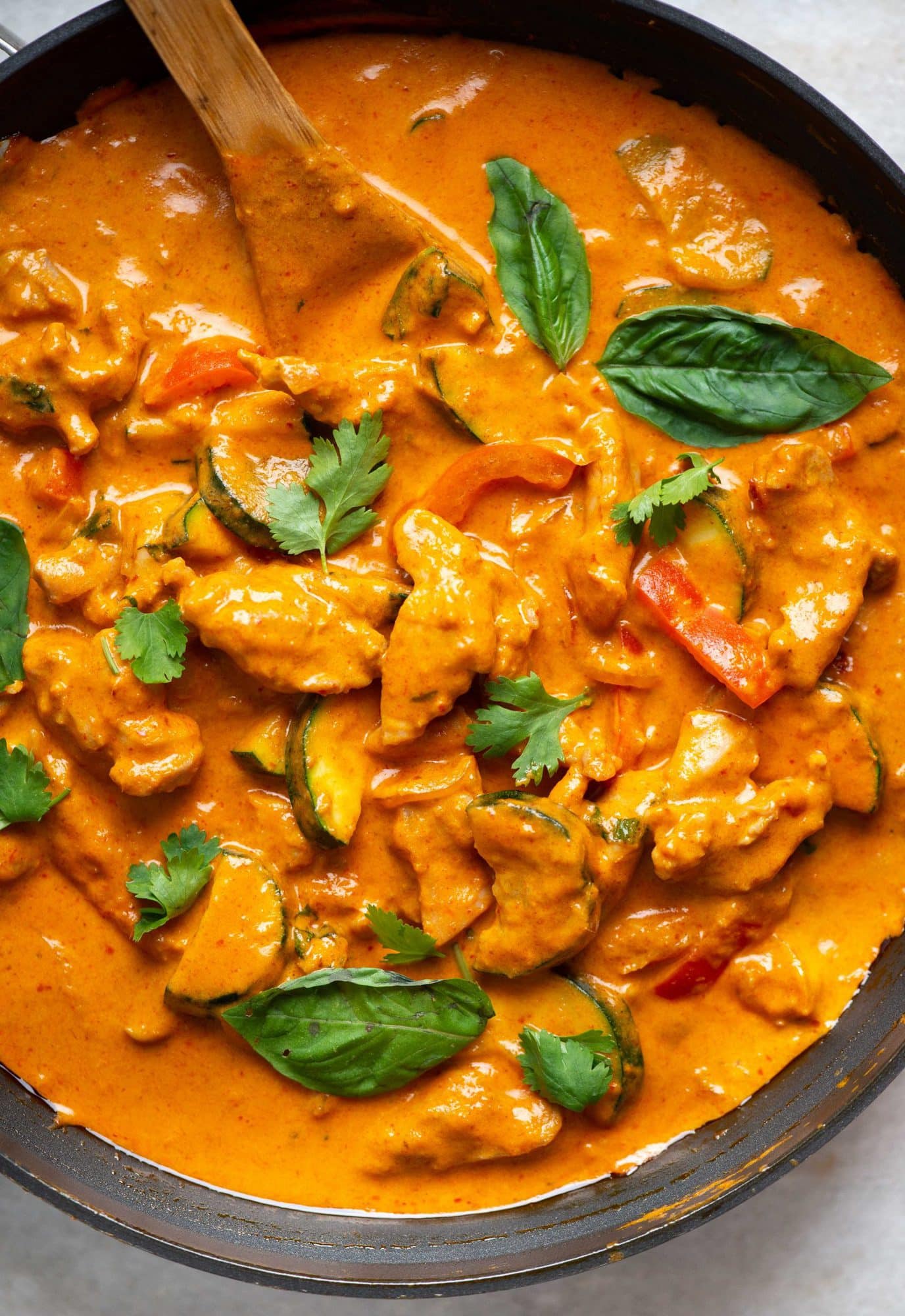 Red Curry Coconut Chicken