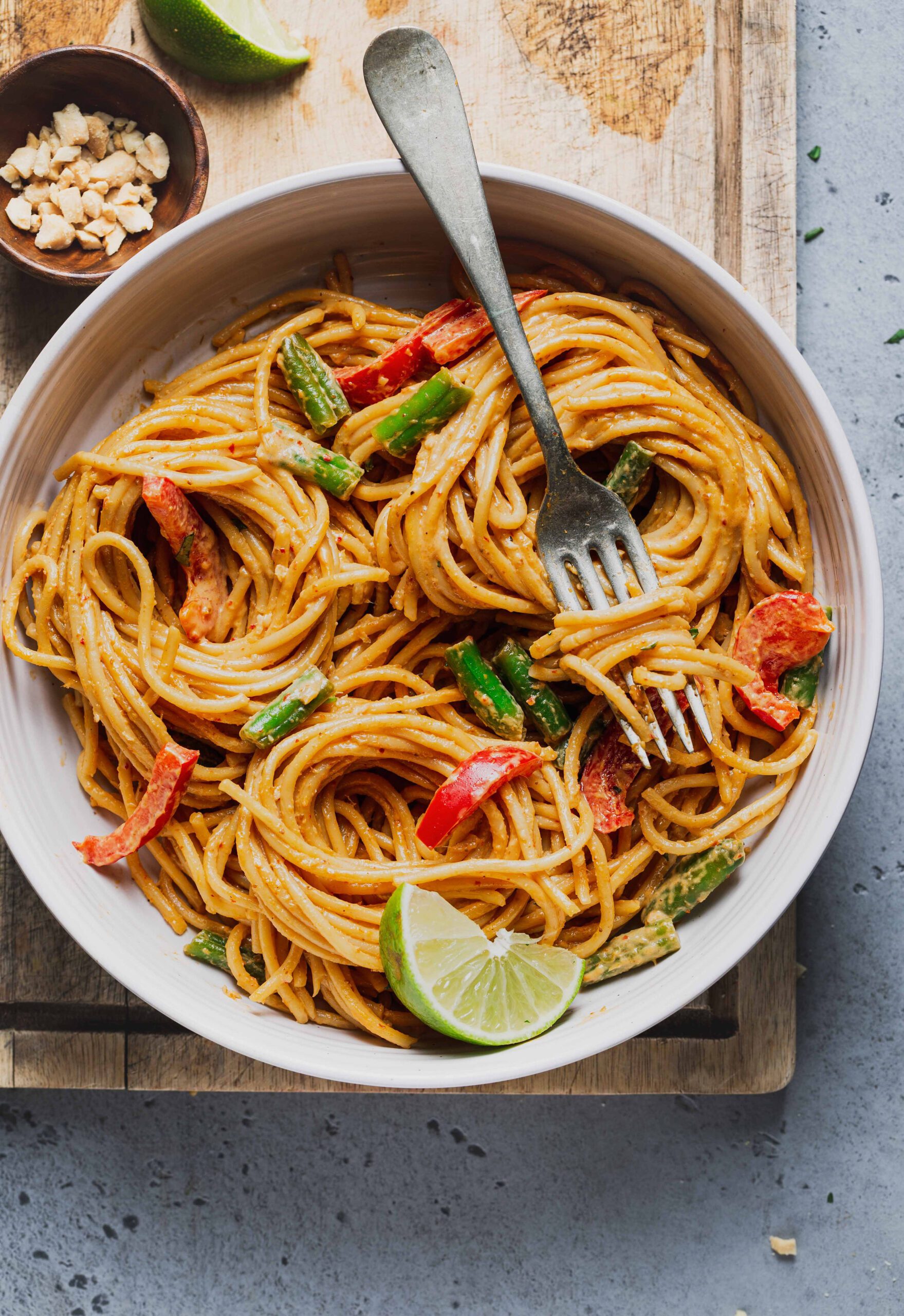 Thai Coconut Curry Pasta
