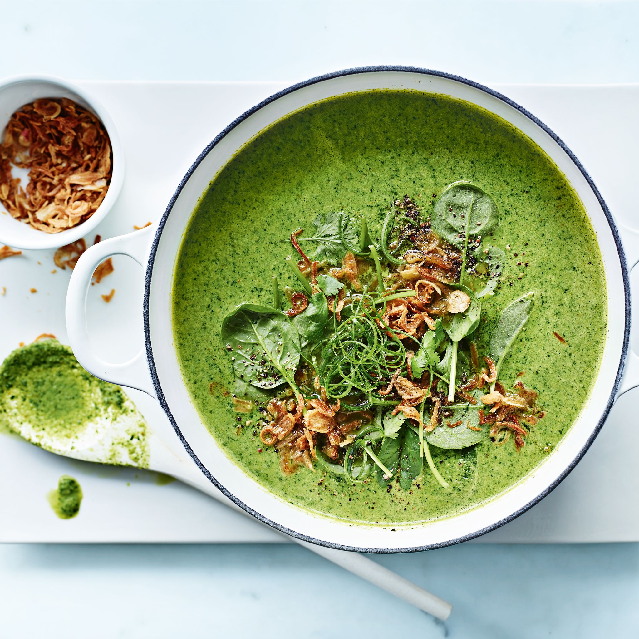 Spicy Thai Broccoli Soup