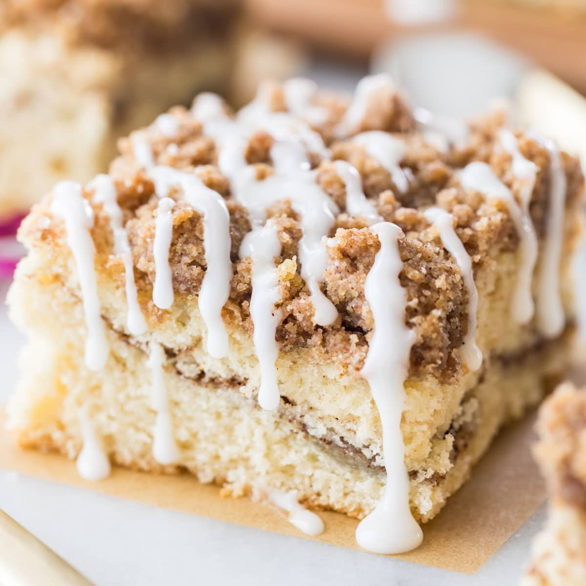 Sheet Pan Cinnamon Coffee Cake