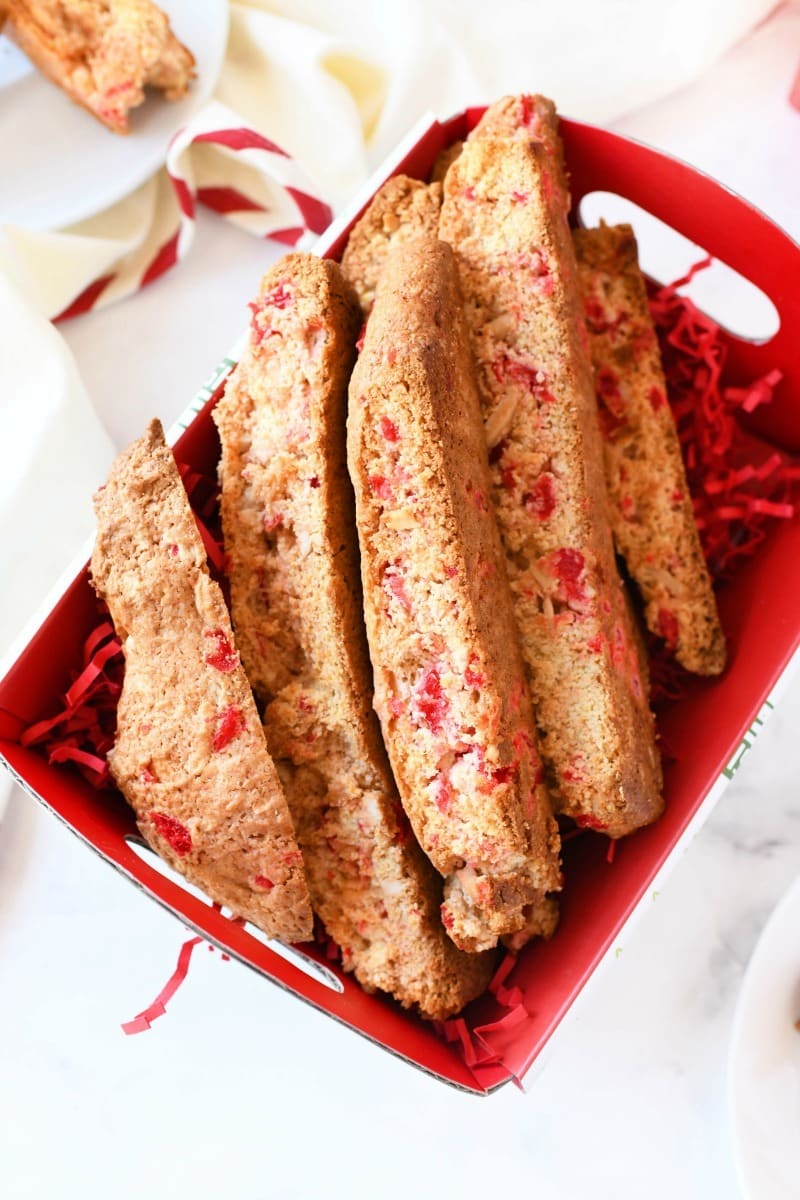 Cherry Almond Biscotti