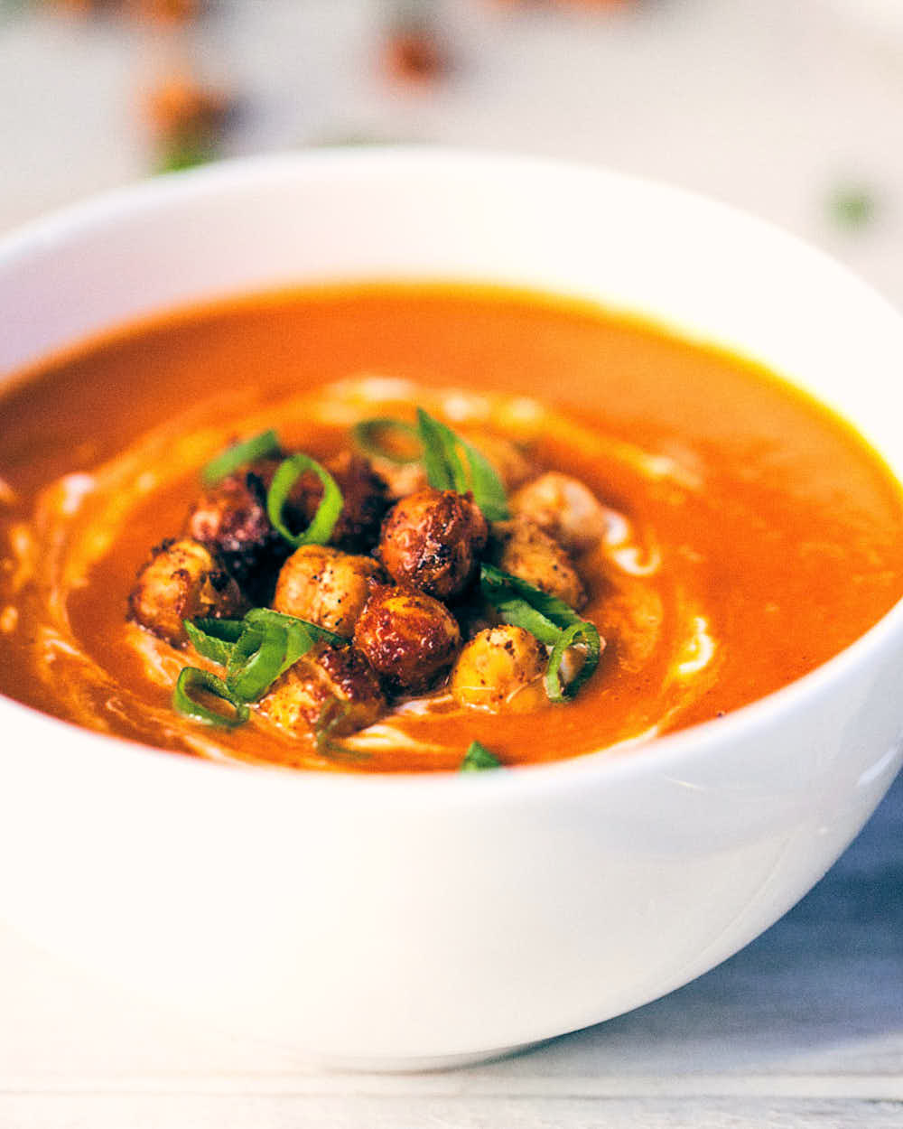 Spicy Ginger Tomato Soup
