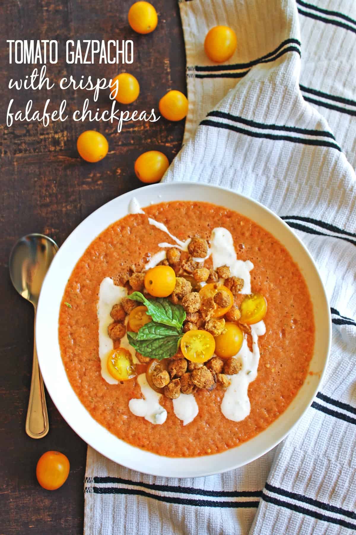 Falafel Tomato Soup