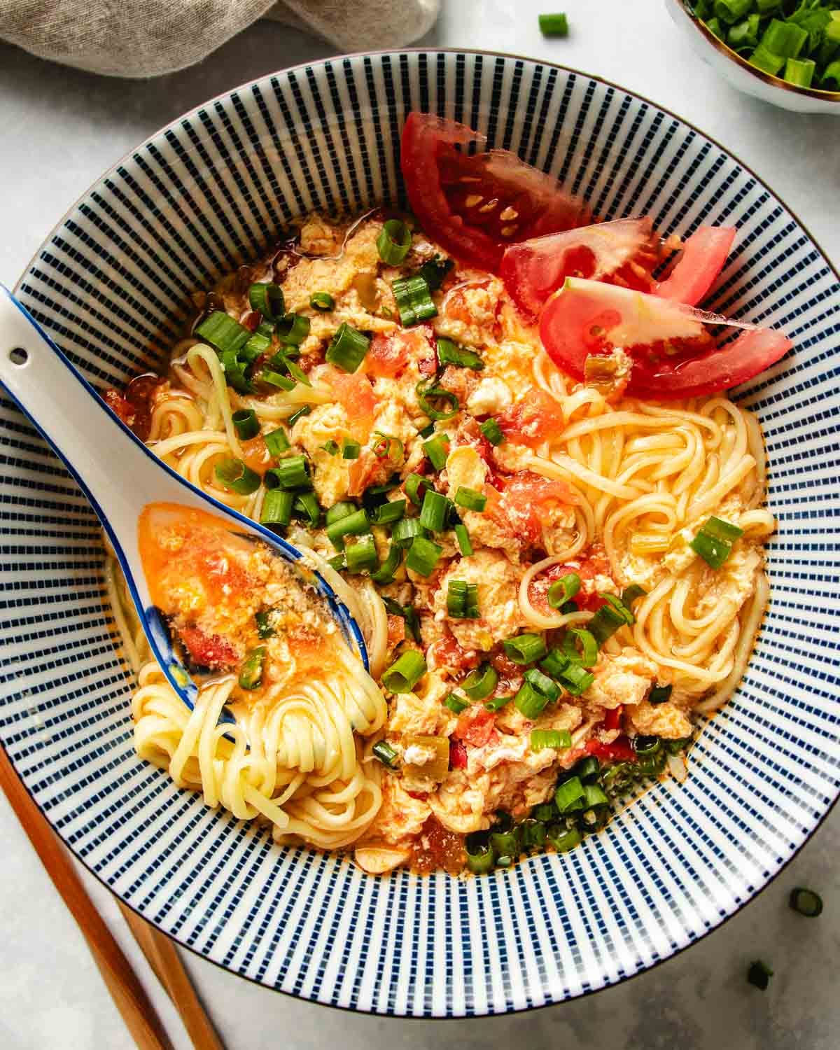 Roasted Tomato Chicken Ramen