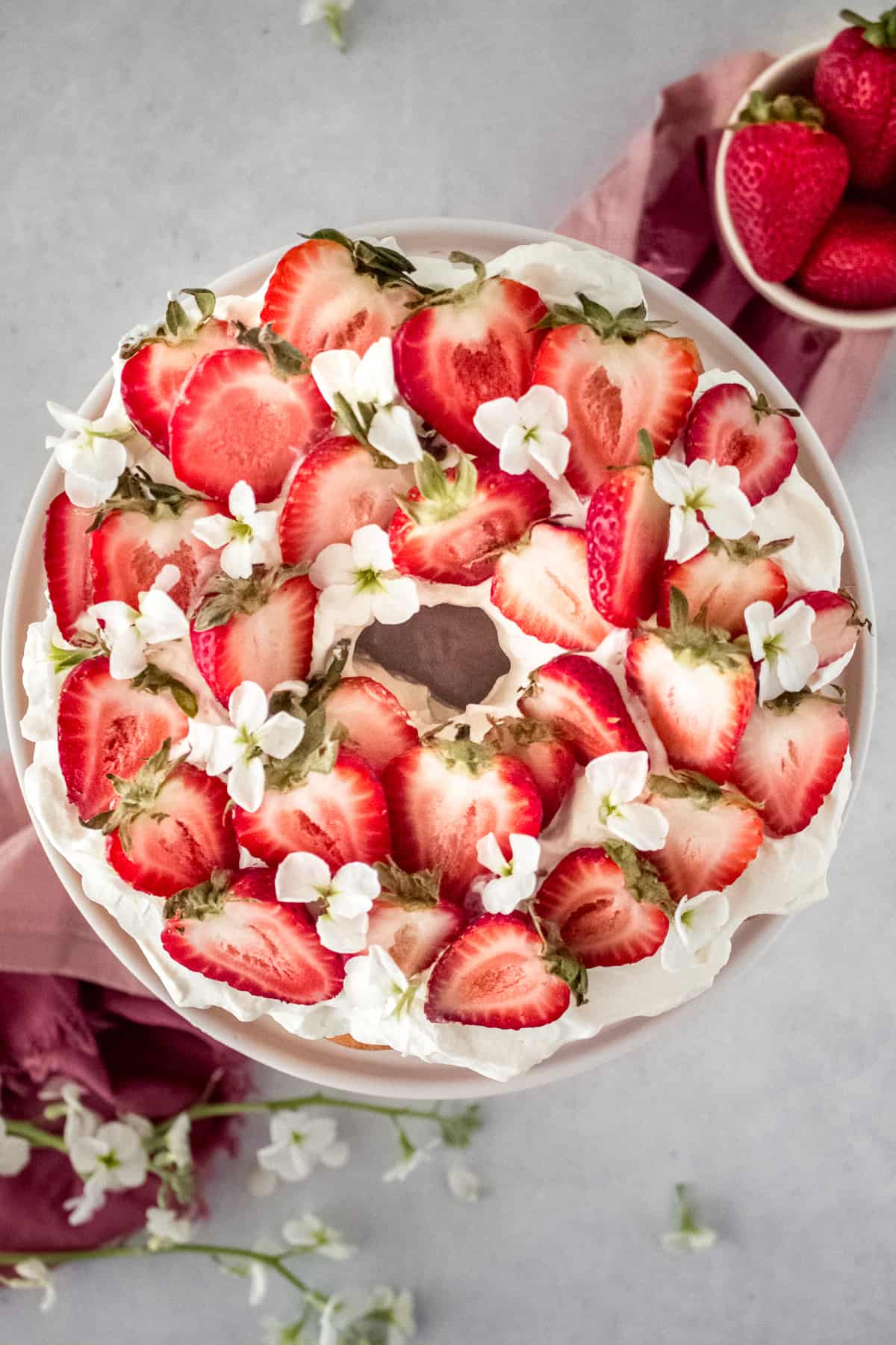 Strawberry Tres Leches Bundt Cake