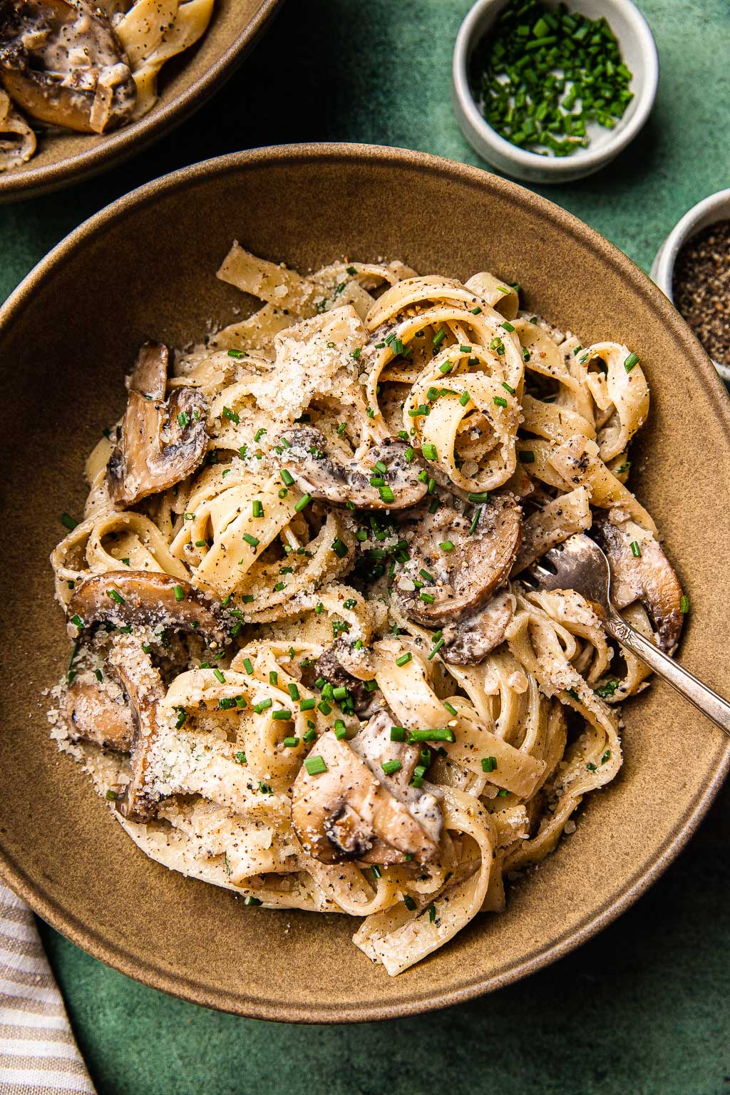 Mushroom and Truffle Pasta Reheat
