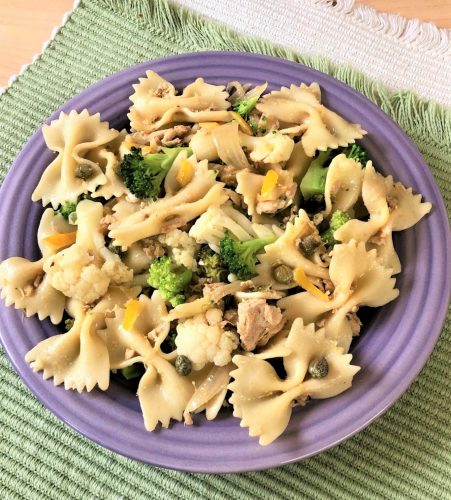 Tuna Caper Lemon