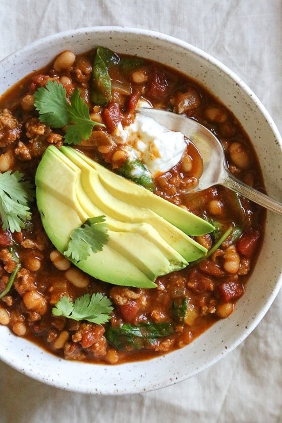 Pumpkin Turkey Chili