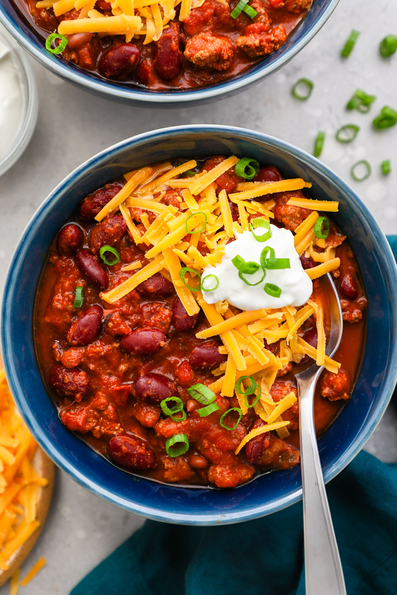 Turkey Chili With Beans
