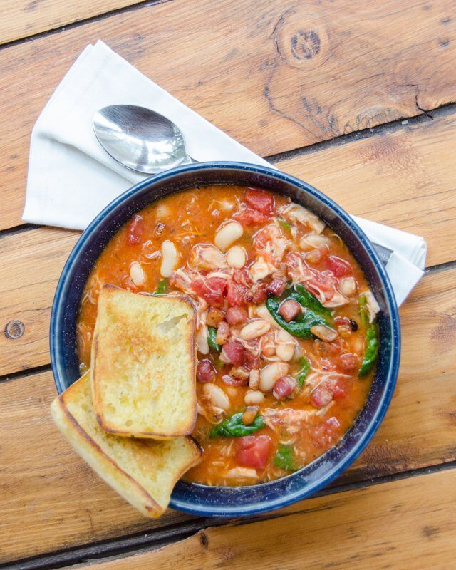 Tuscan Chicken and White Bean