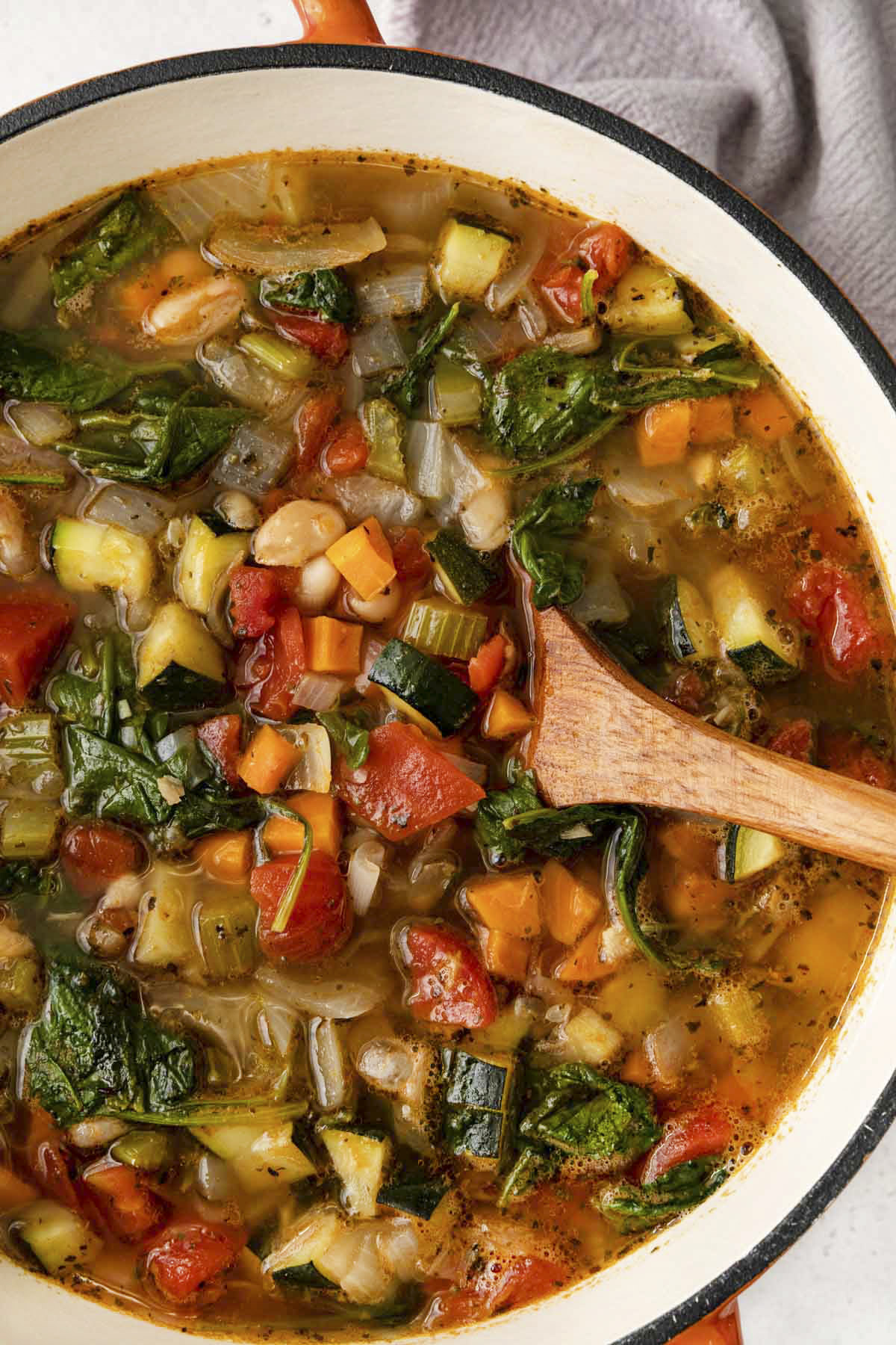 Zucchini Mint Soup