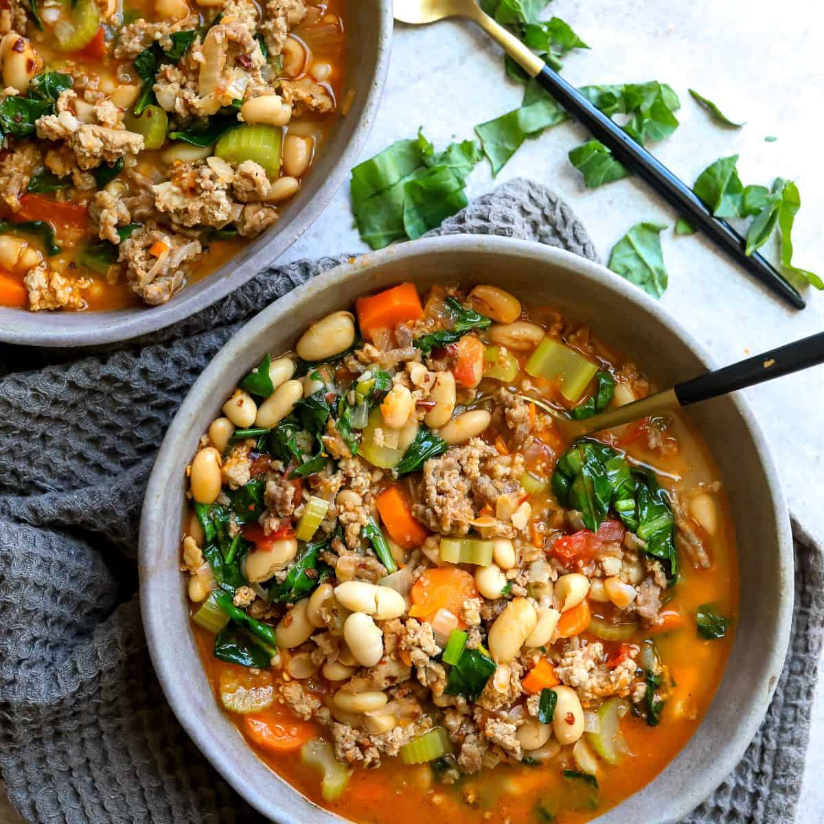 Tuscan White Bean Soup