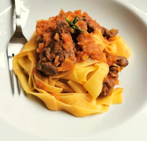 Pappardelle with Wild Boar Ragù