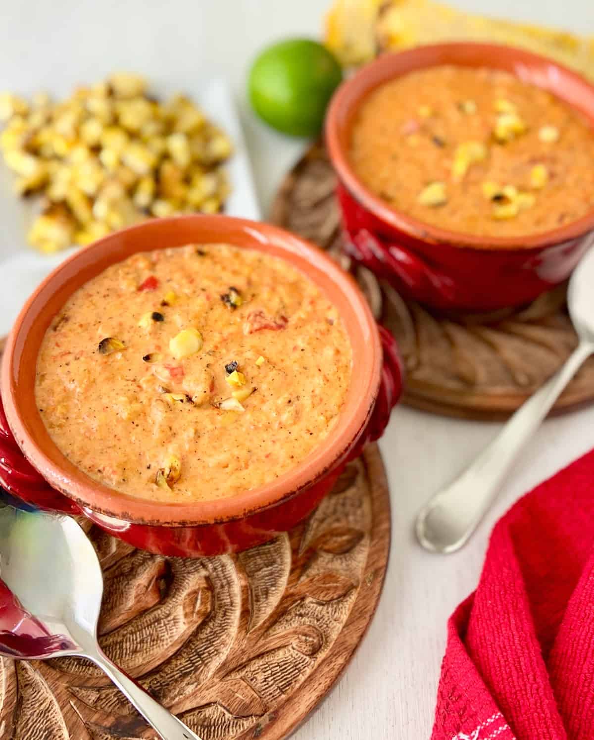 Corn and Roasted Red Pepper
