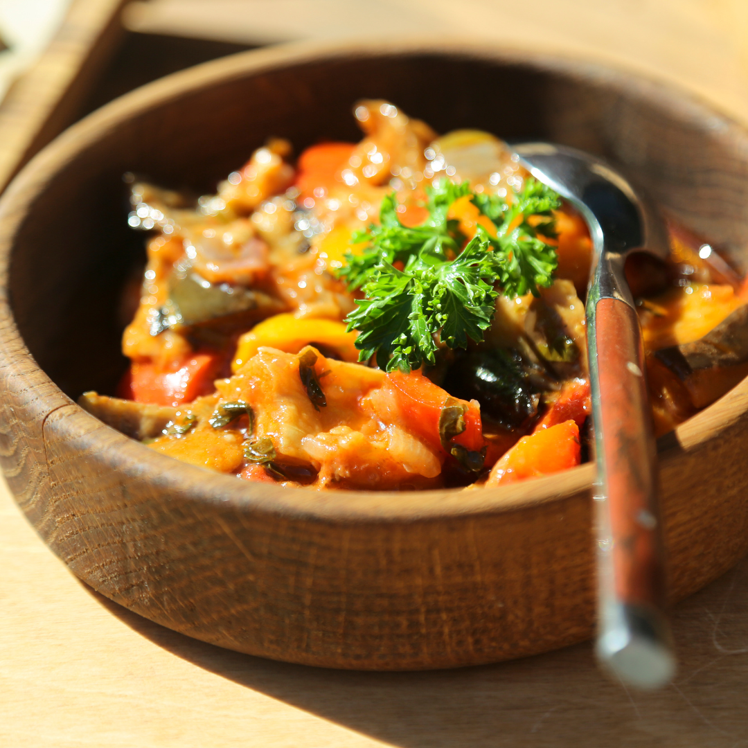 Beef Bone Broth with Root Vegetables