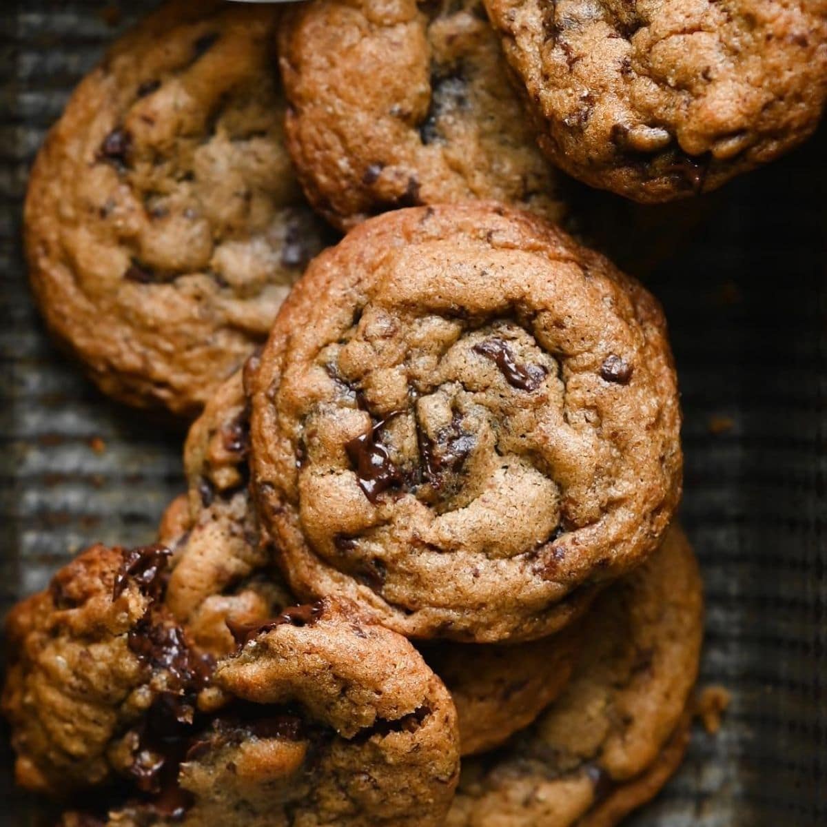 Rye Flour Walnut Cookies
