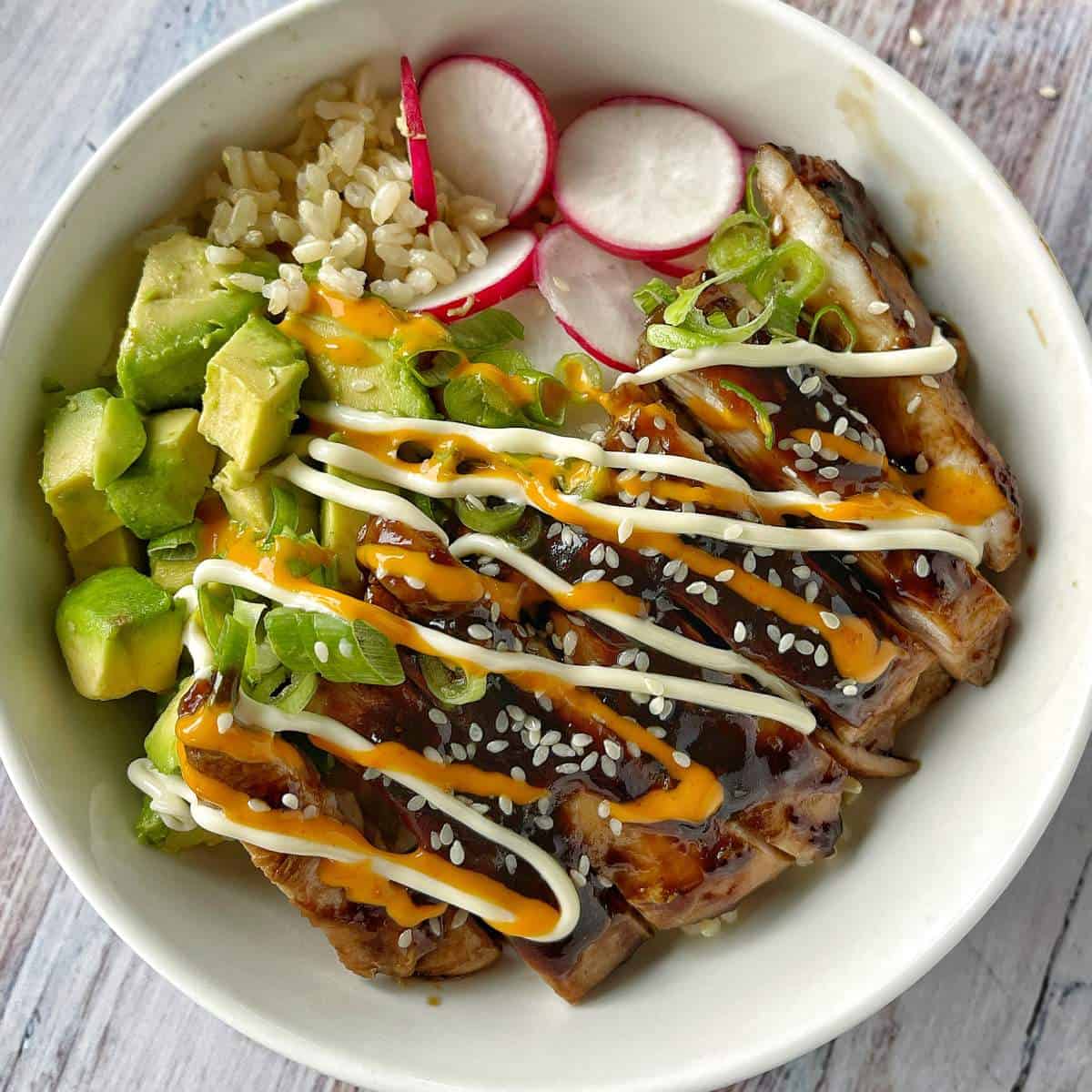 Honey Soy Chicken Bowls