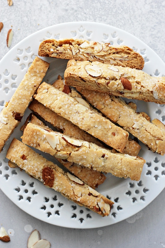 Almond Milk Vegan Biscotti