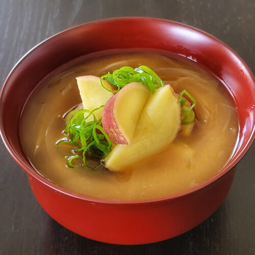 Miso Sweet Potato Soup