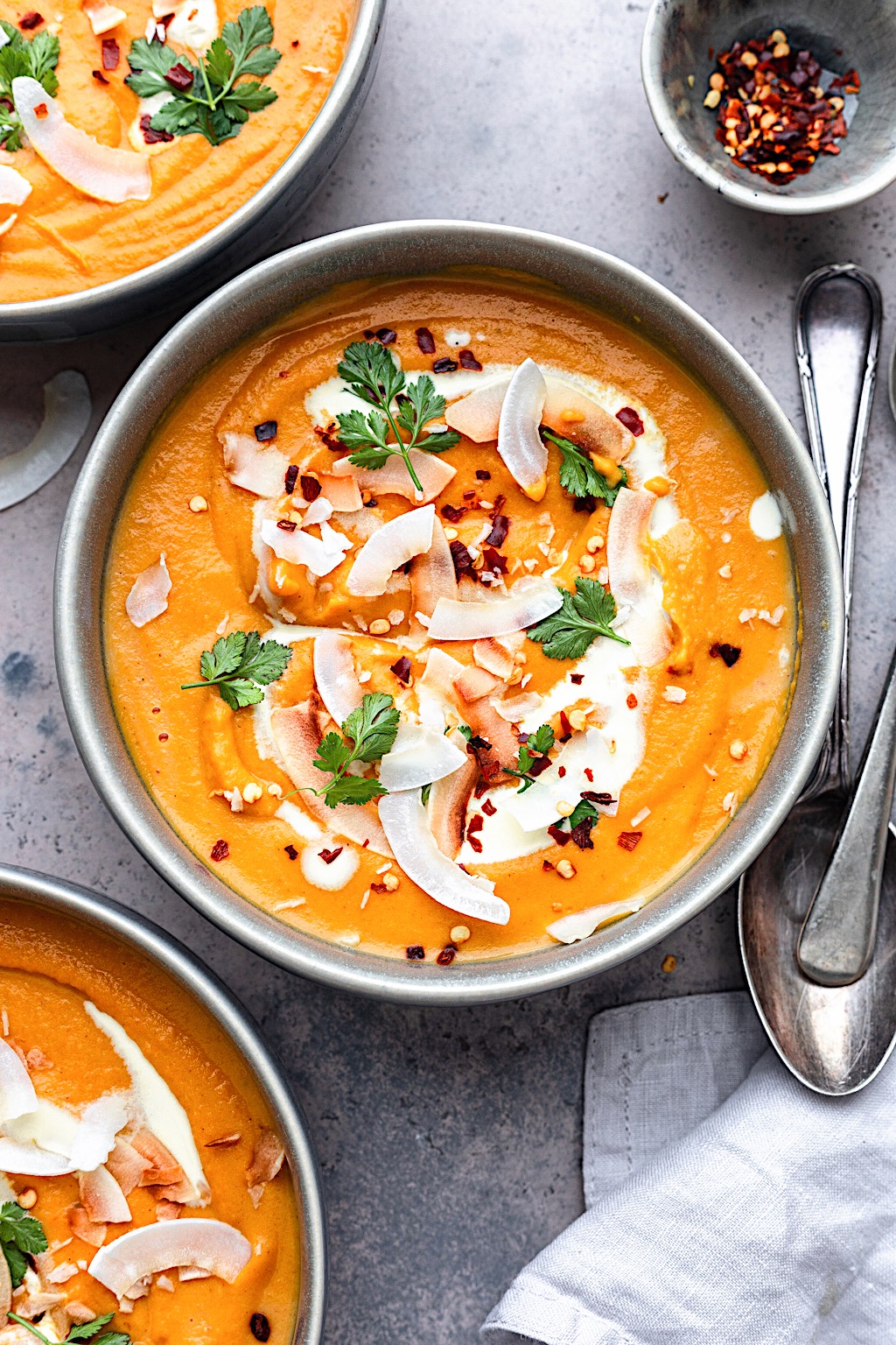 Carrot Sweet Potato Coconut Curry