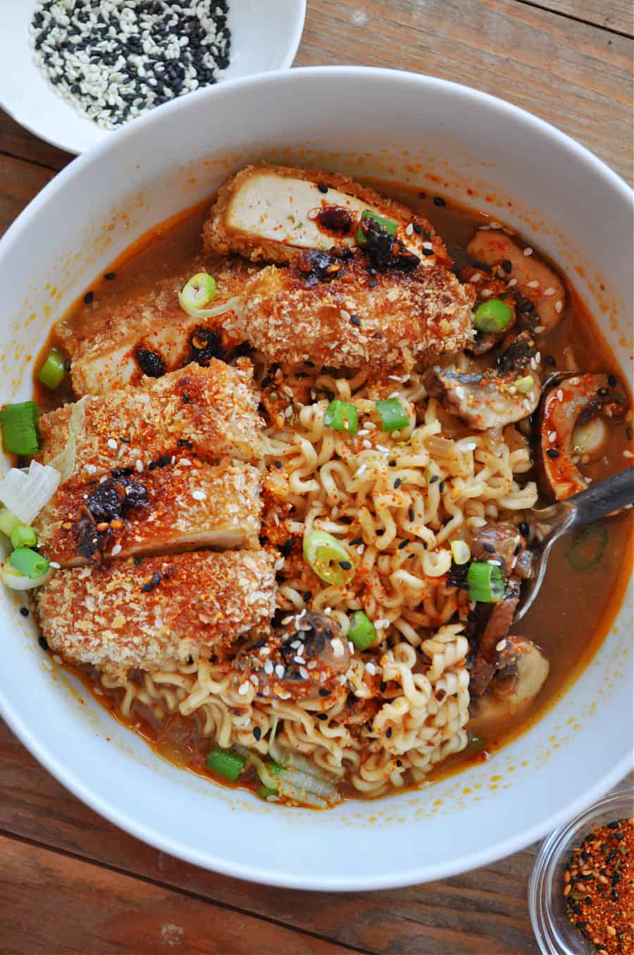 Miso Tofu Ramen Broth