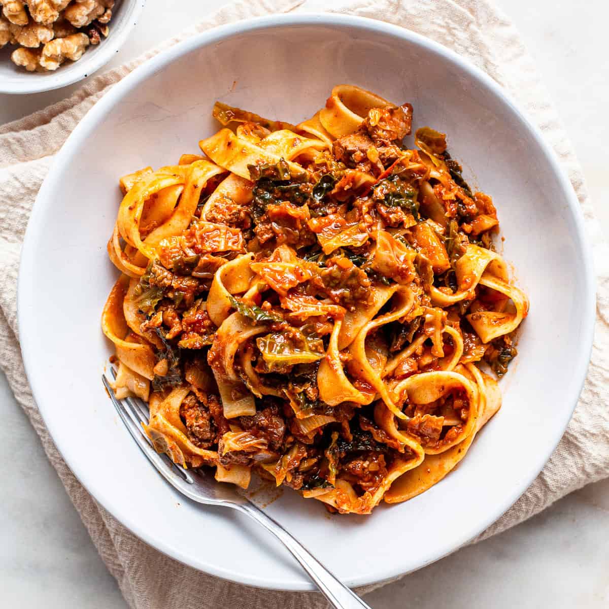 Unstuffed Cabbage Rolls Pasta