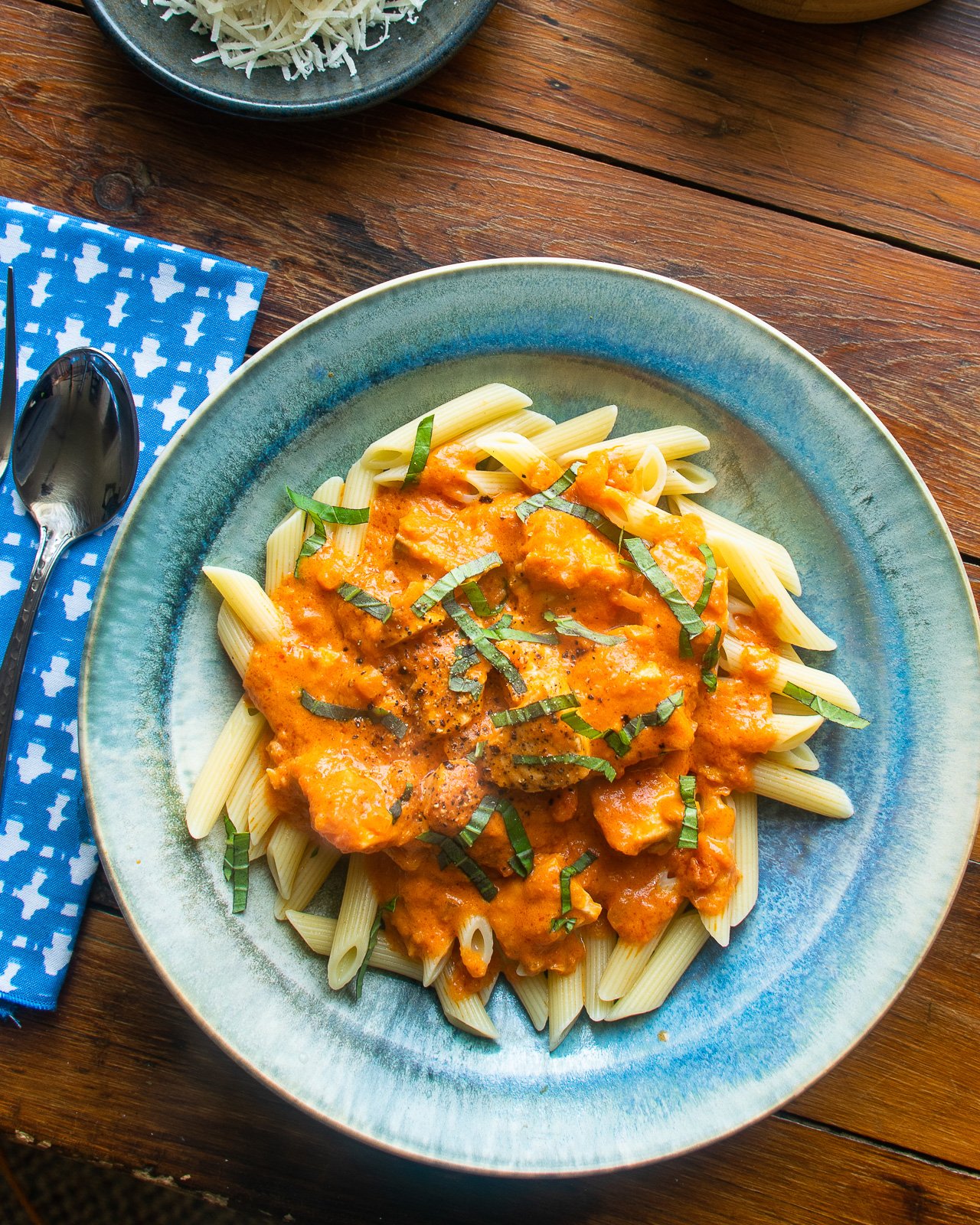 Salmon Vodka Cream Pasta