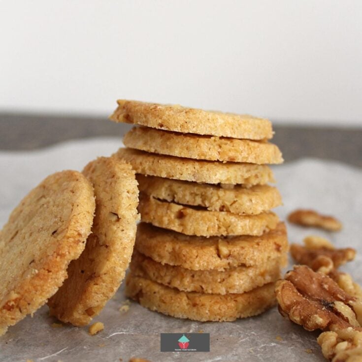 Classic Walnut Butter Cookies