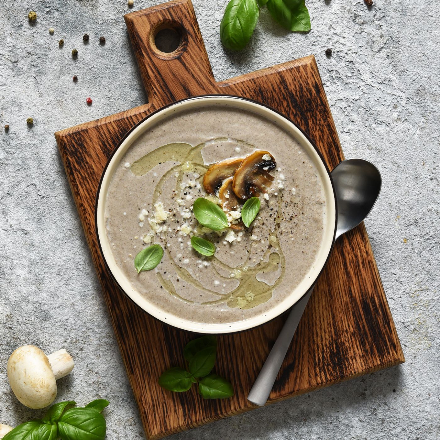 Garlic Parmesan Mushroom