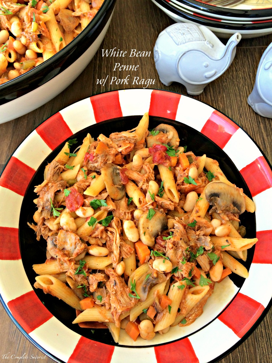 Pork and White Bean Pasta