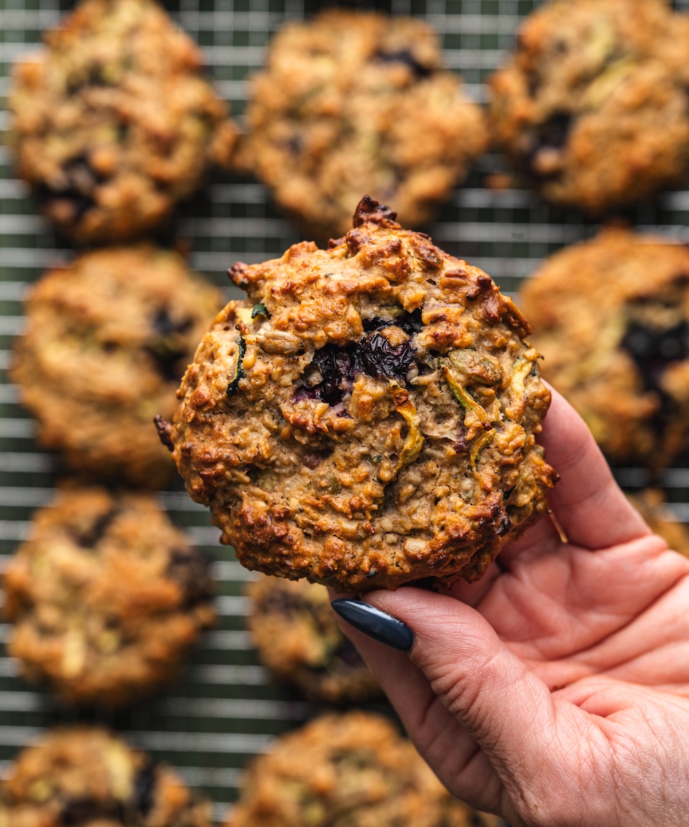 Blueberry Zucchini Cookies