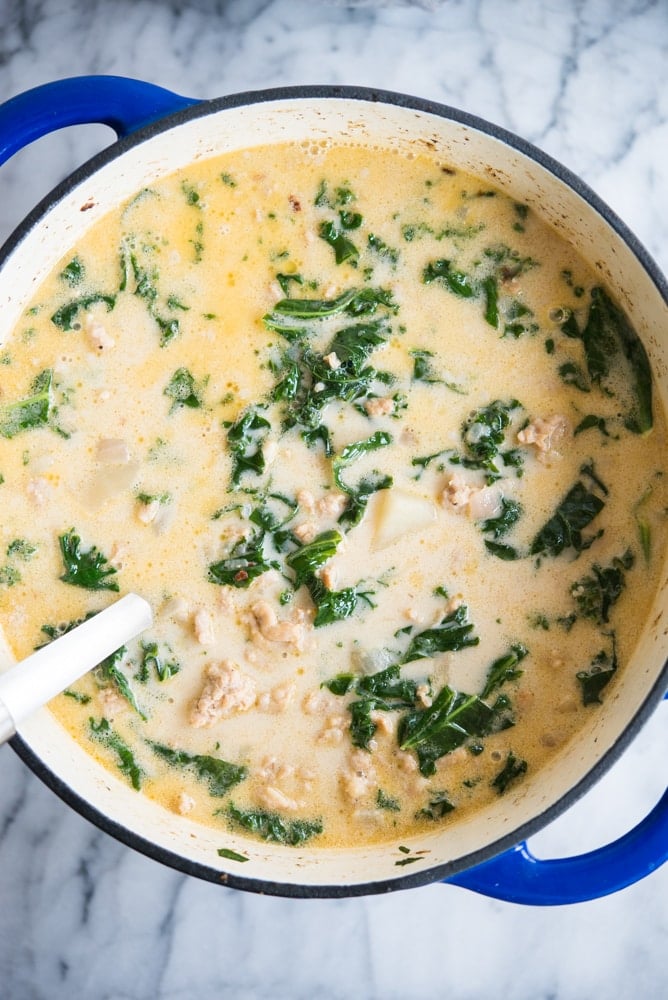 Creamy Kale Sausage