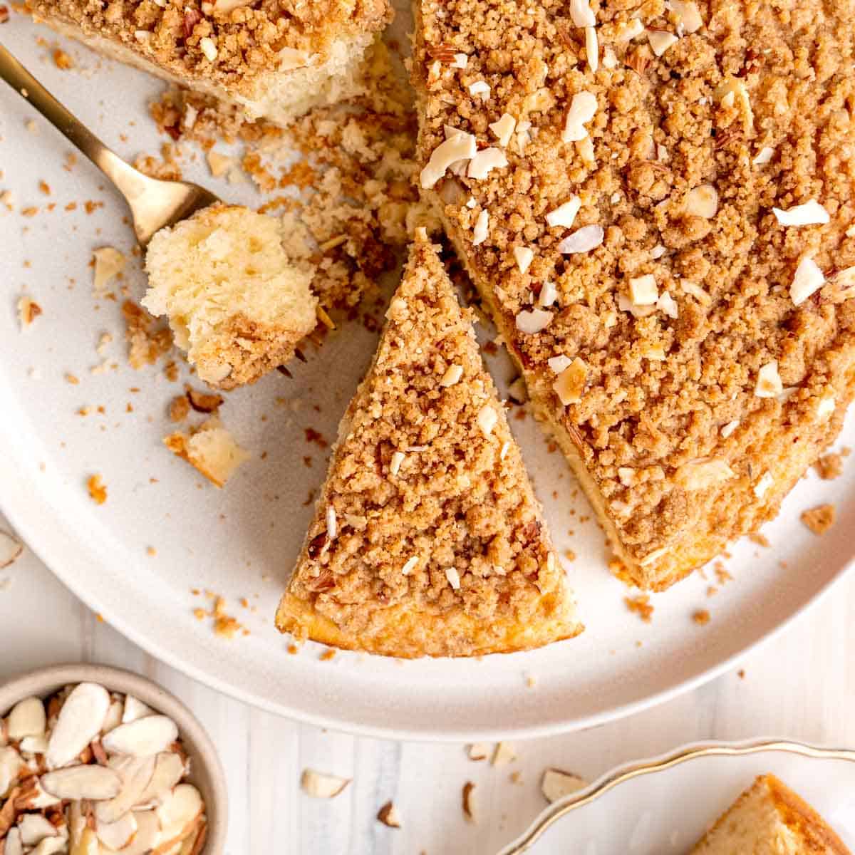 Almond Cinnamon Coffee Cake