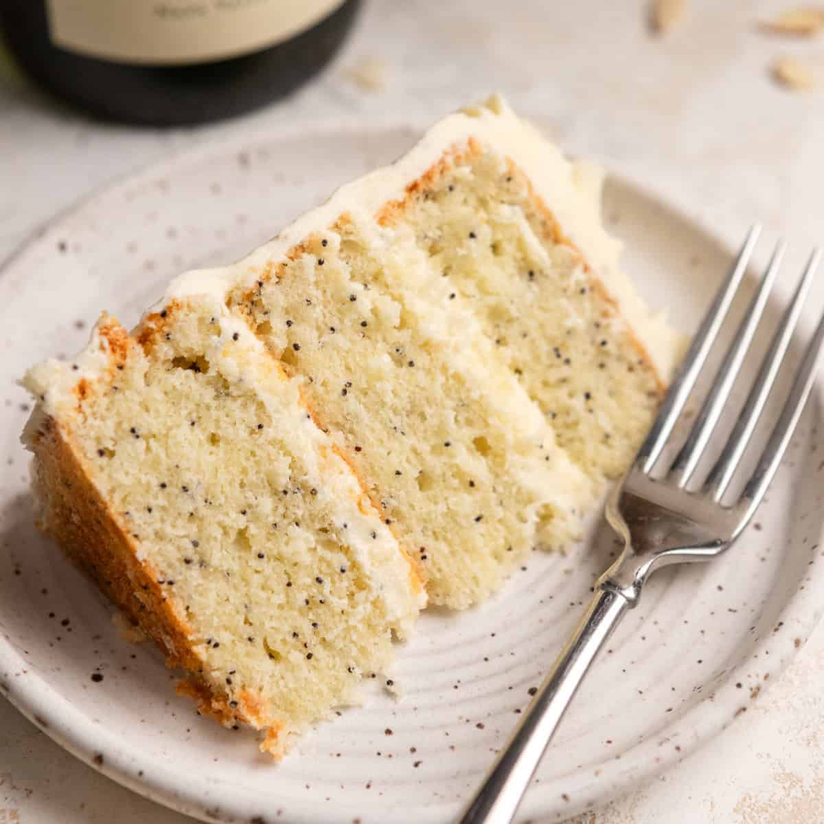 Almond Poppy Seed Cakes