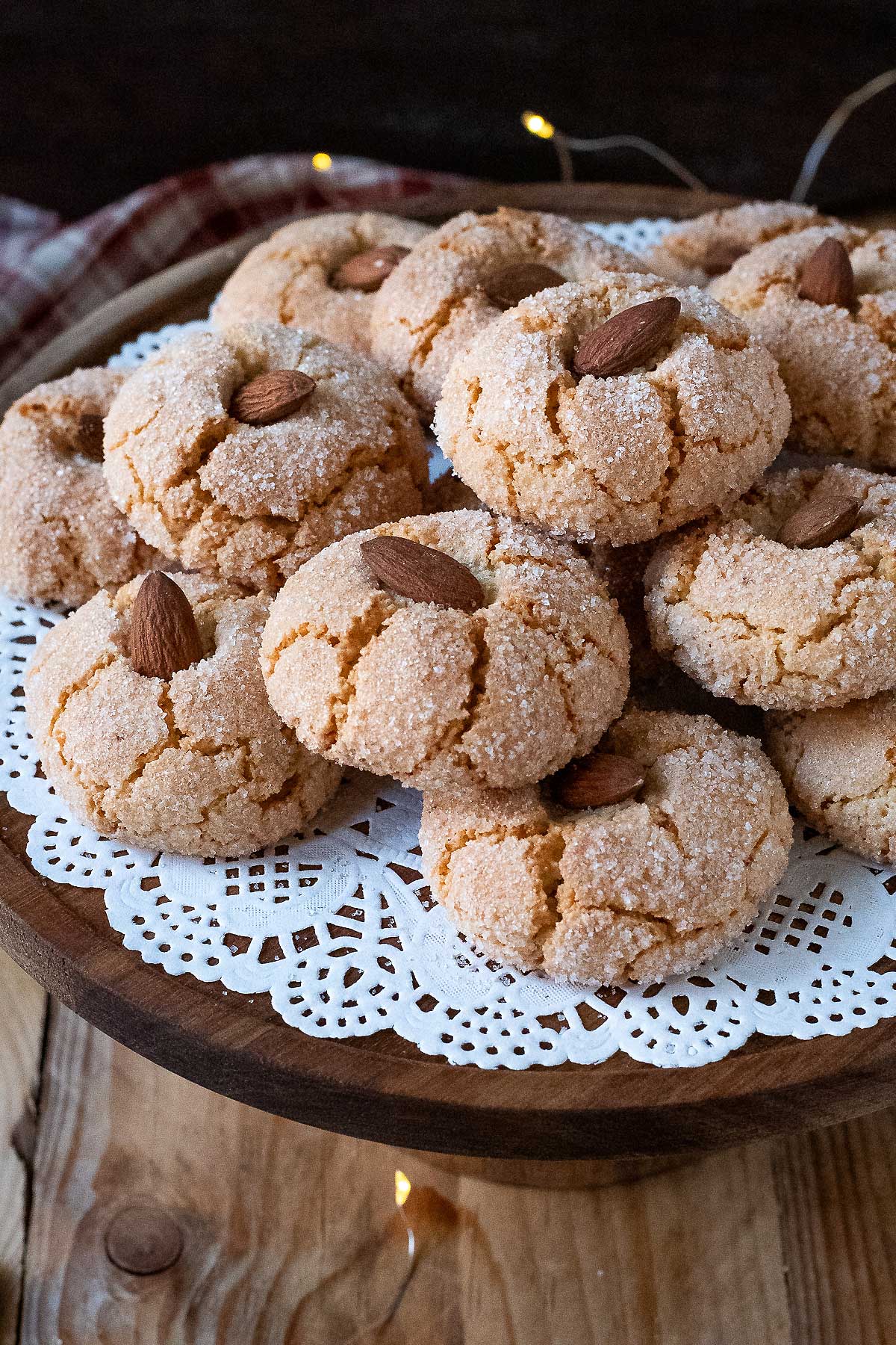 Classic Amaretti Almond Cookies