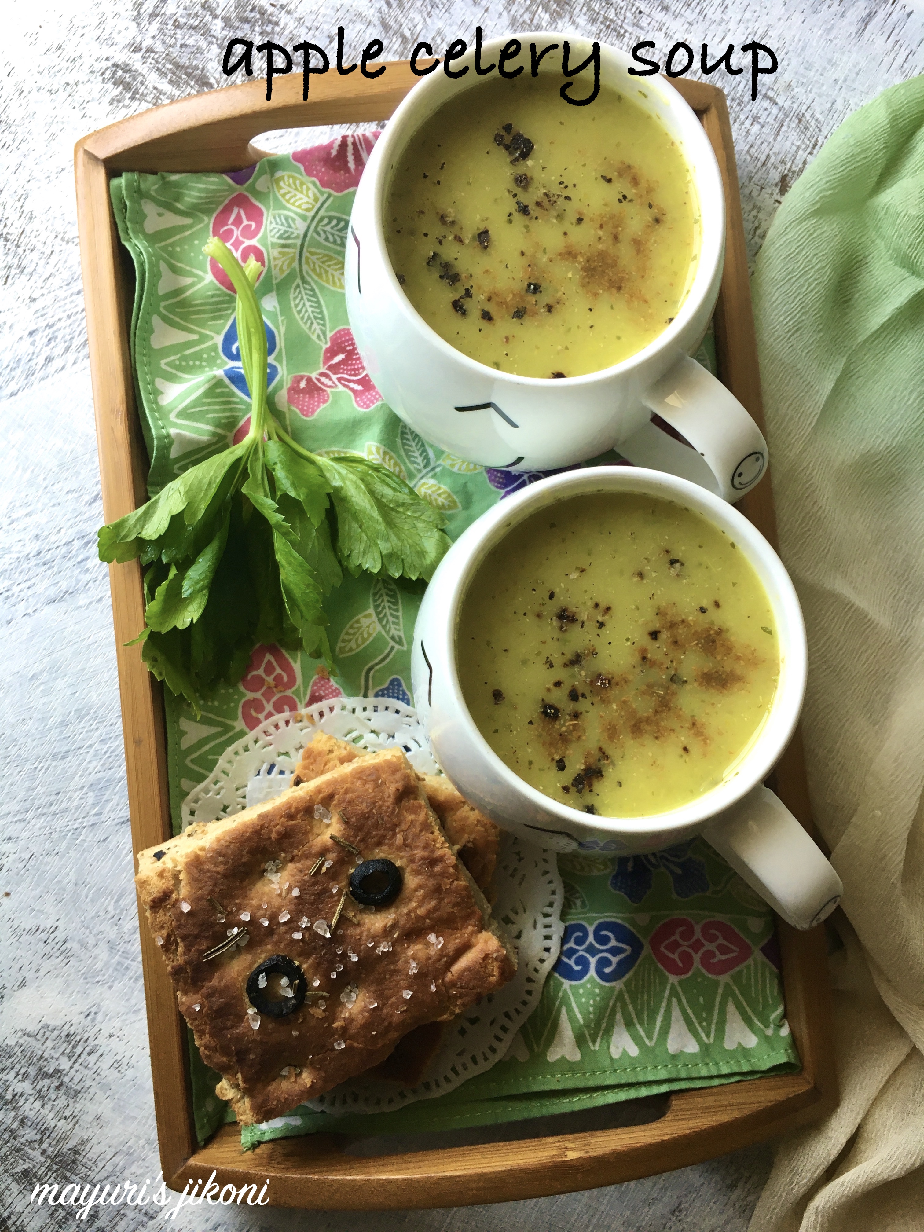 Celery and Apple Soup