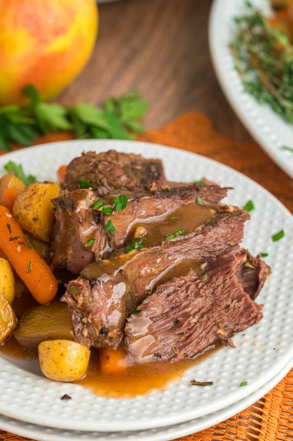 Beef Roast with Apple Cider