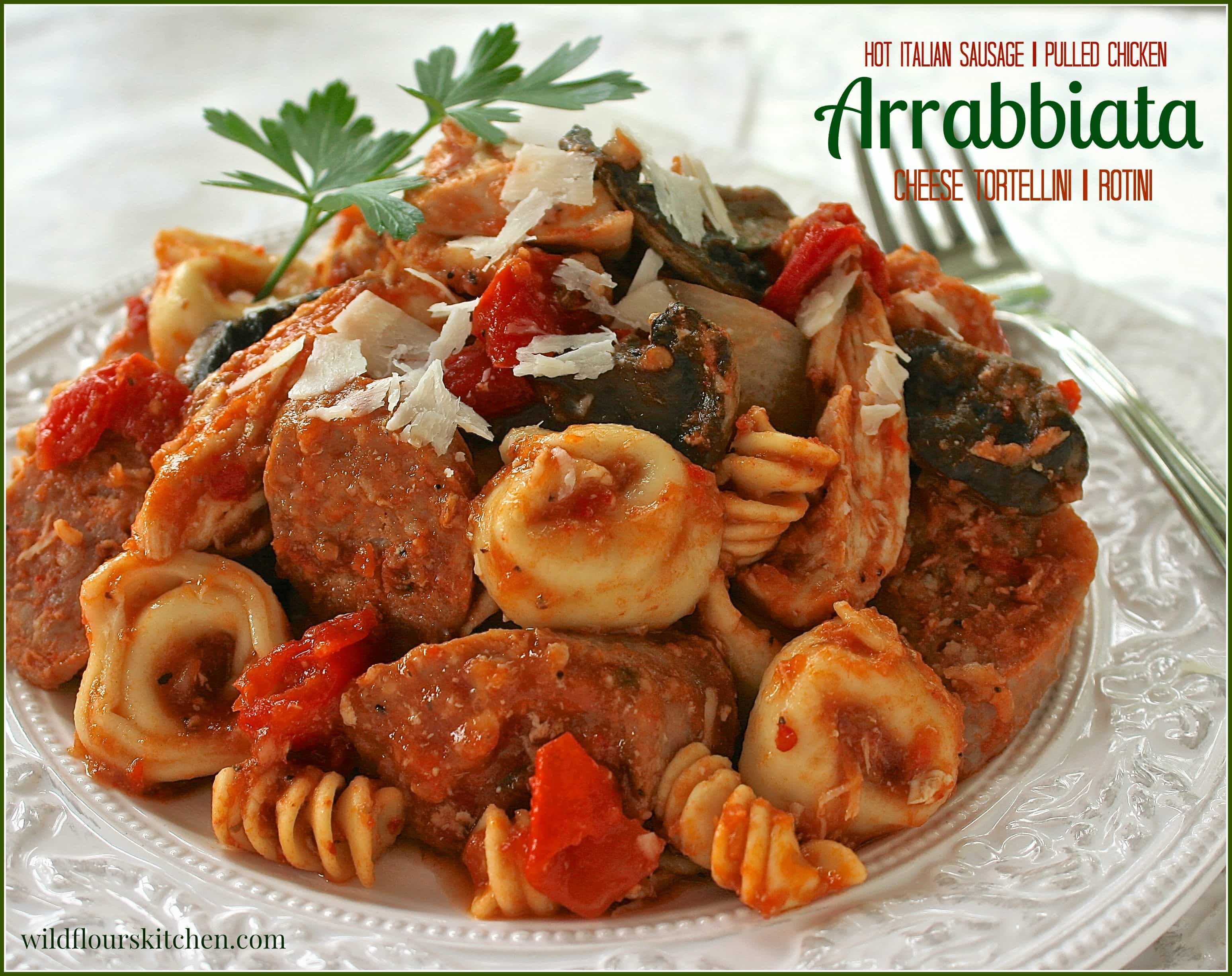 Spicy Arrabbiata with Chicken