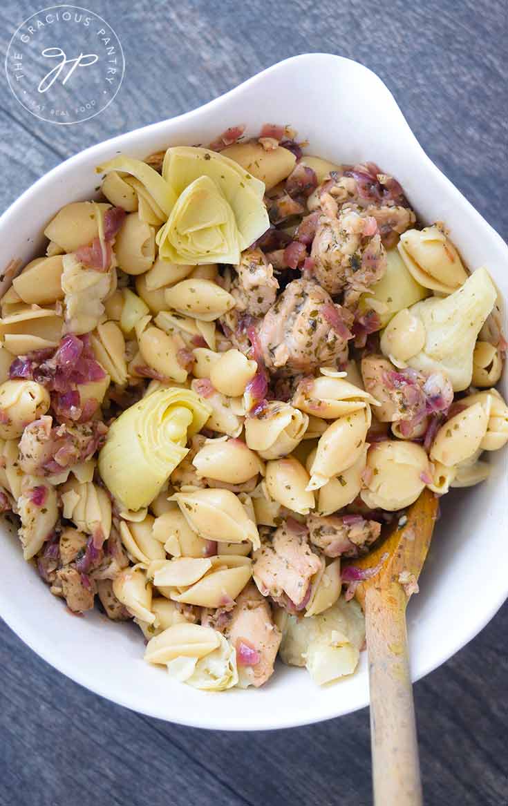 Artichoke Heart Chicken Pasta
