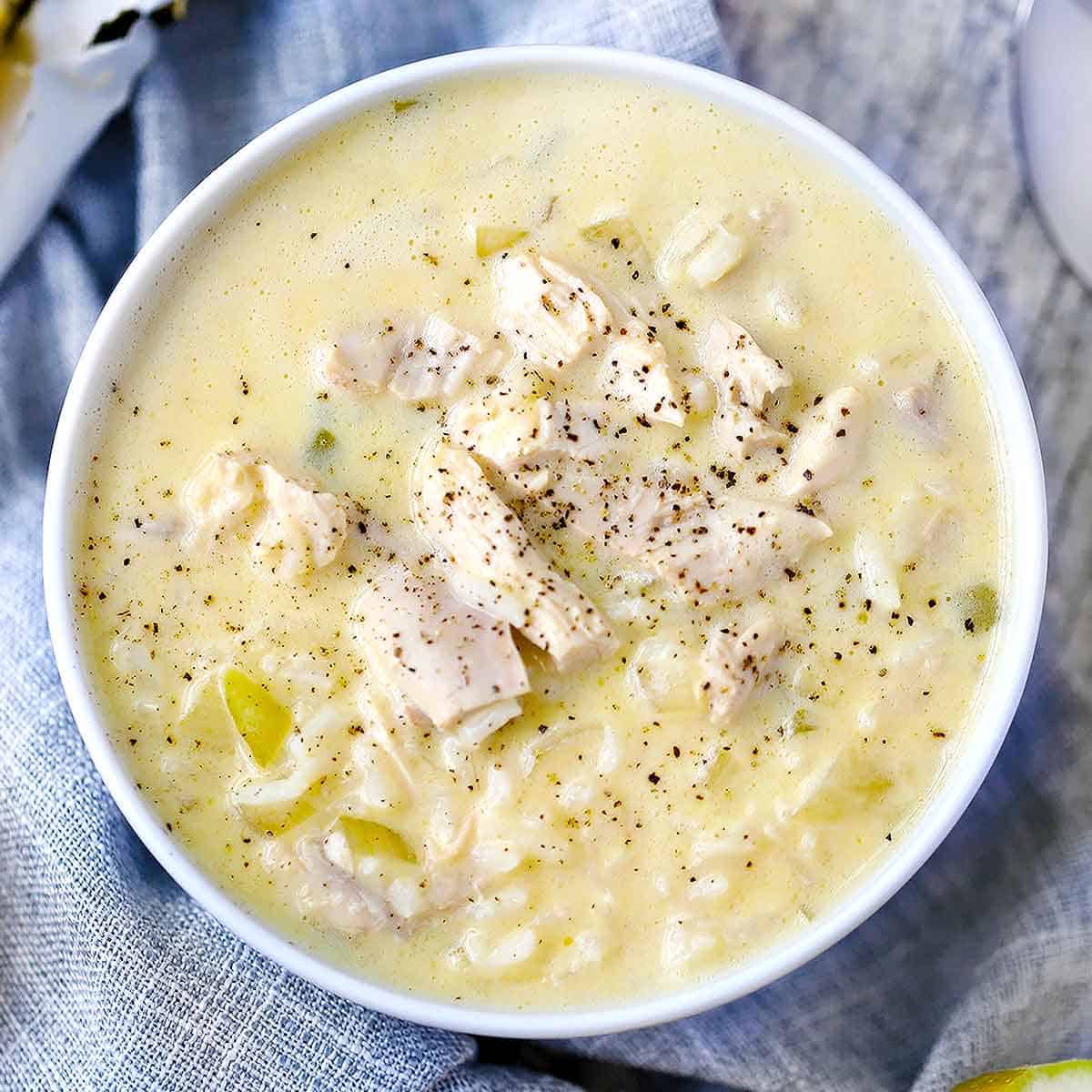 Greek Lemon Avgolemono