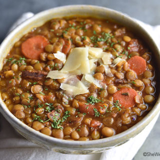 Lentil Soup with Bacon