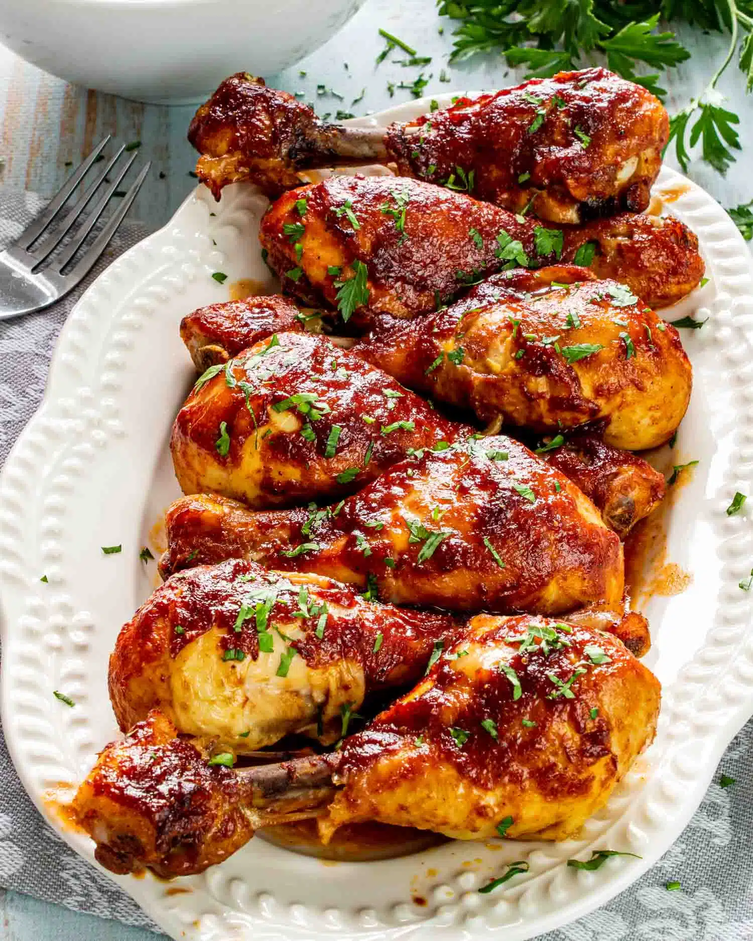 Vinegar Based BBQ Drumsticks