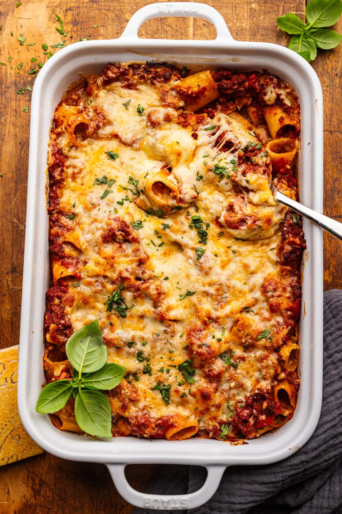Baked Ziti with Meat Sauce