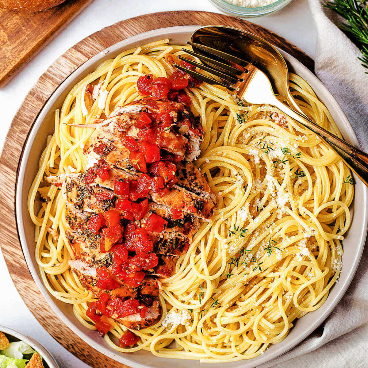 Balsamic Glazed Chicken and Tomatoes