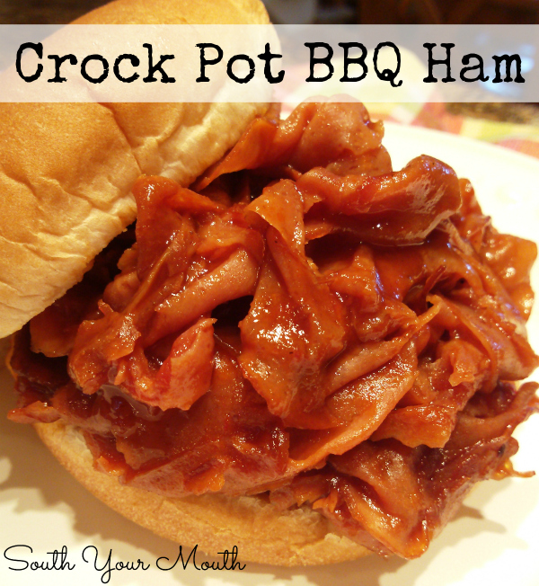 Barbecue Ham Sandwiches