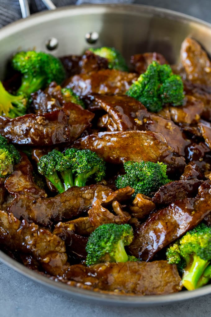Garlic Beef Stir Fry with Broccoli