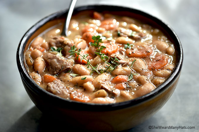 Beef and White Bean Soup