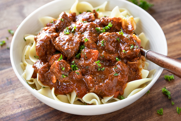 Goulash-Style Beef Pasta