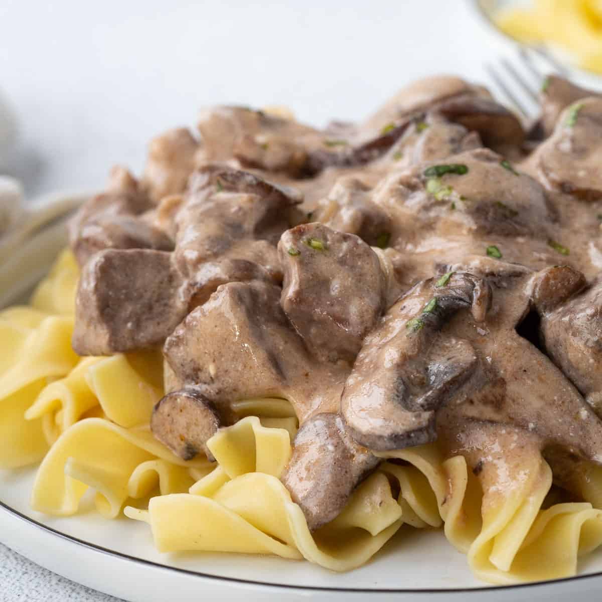 Beef Stroganoff